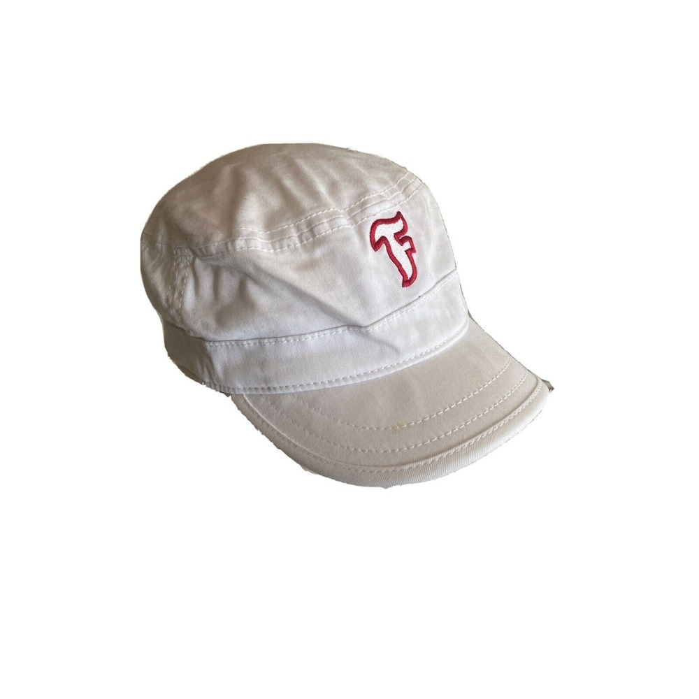 Firestone Embroidered Logo White Pukka Headwear Flex Military Style Hat S/M